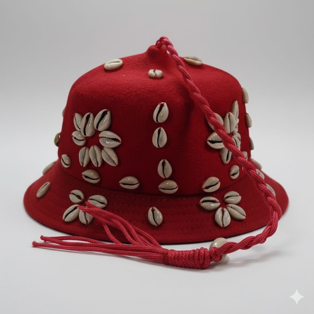 Fez-Inspired Bucket Hat - Blue